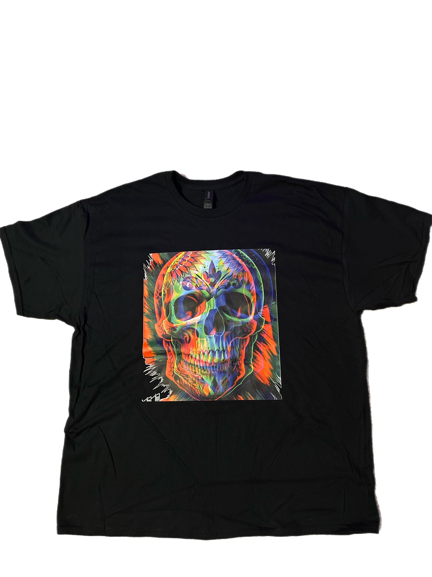 3D Tattooed Skull Tshirt by Krisby’s Creations