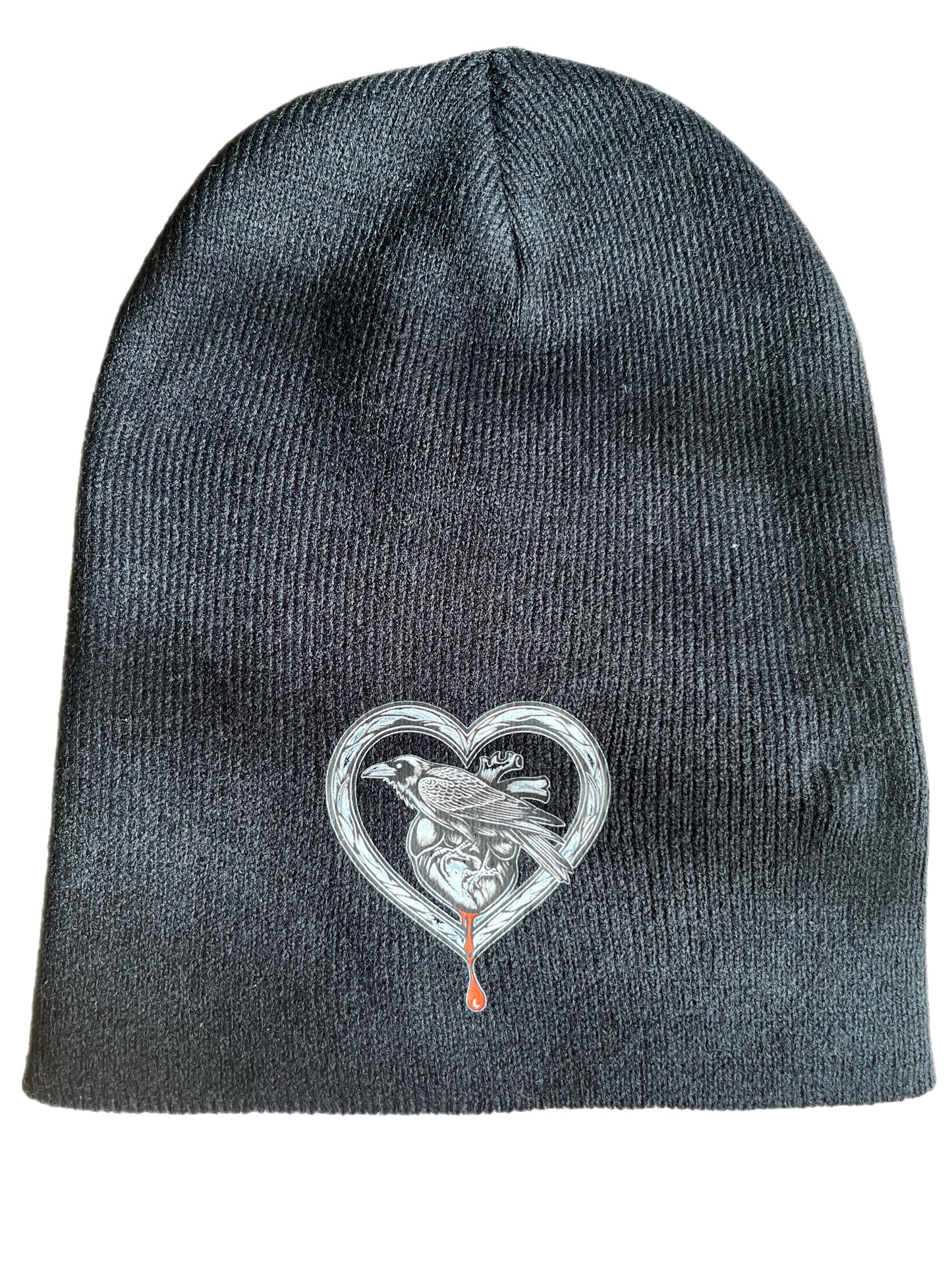 Raven Heart Winter Hat